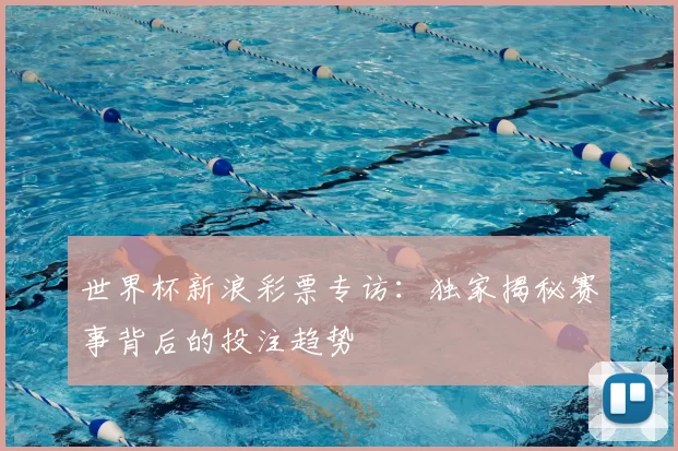 世界杯新浪彩票专访：独家揭秘赛事背后的投注趋势