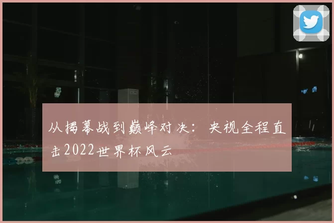 从揭幕战到巅峰对决:央视全程直击2022世界杯风云