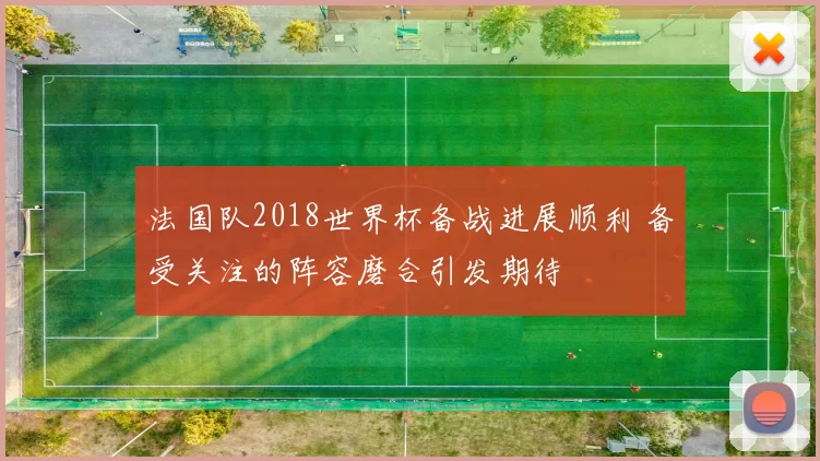 法国队2018世界杯备战进展顺利 备受关注的阵容磨合引发期待