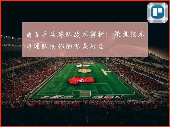 南京乒乓球队战术解析:聚焦技术与团队协作的完美结合